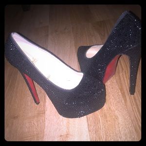 Christian Louboutin high heel 6 inch shoes